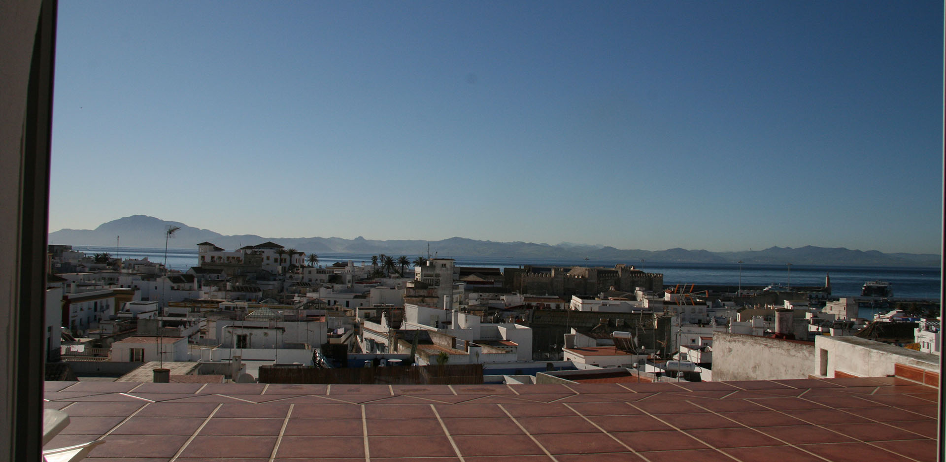 House in the old town in Tarifa