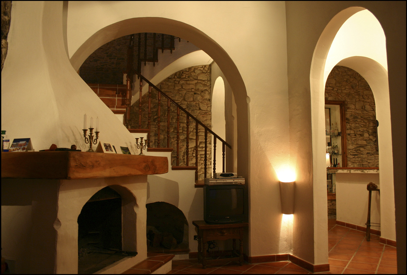 House in the old town in Tarifa
